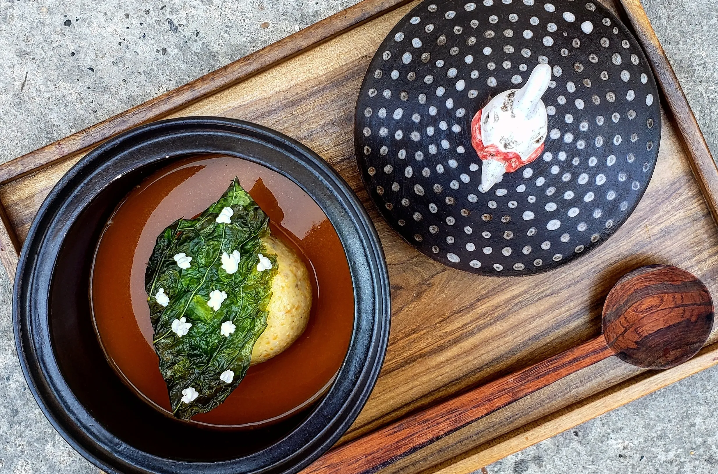 Celele signature dishes Caribbean Tasting Menu
Local Seafood Ceviche
Pork Belly